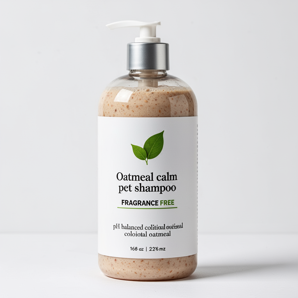 Oatmeal Calm Shampoo - Fragrance Free, pH Balanced