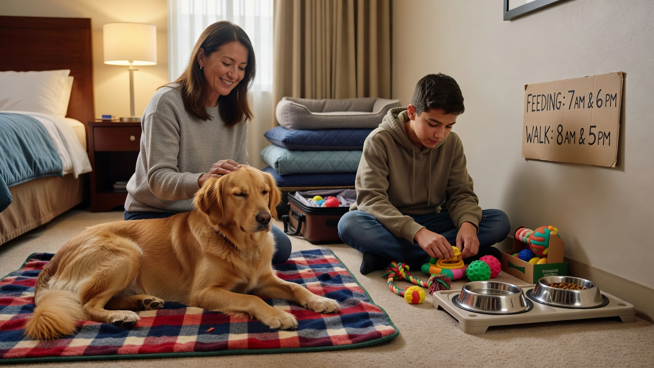 Daily Pet Care Routine During Displacement: Printable Stress Management Checklist for Stressed Pets Post-Disaster