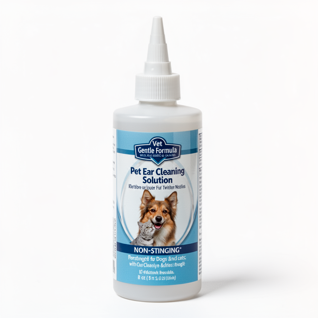 Ear Cleaning Solution - Vet Gentle Formula 8oz