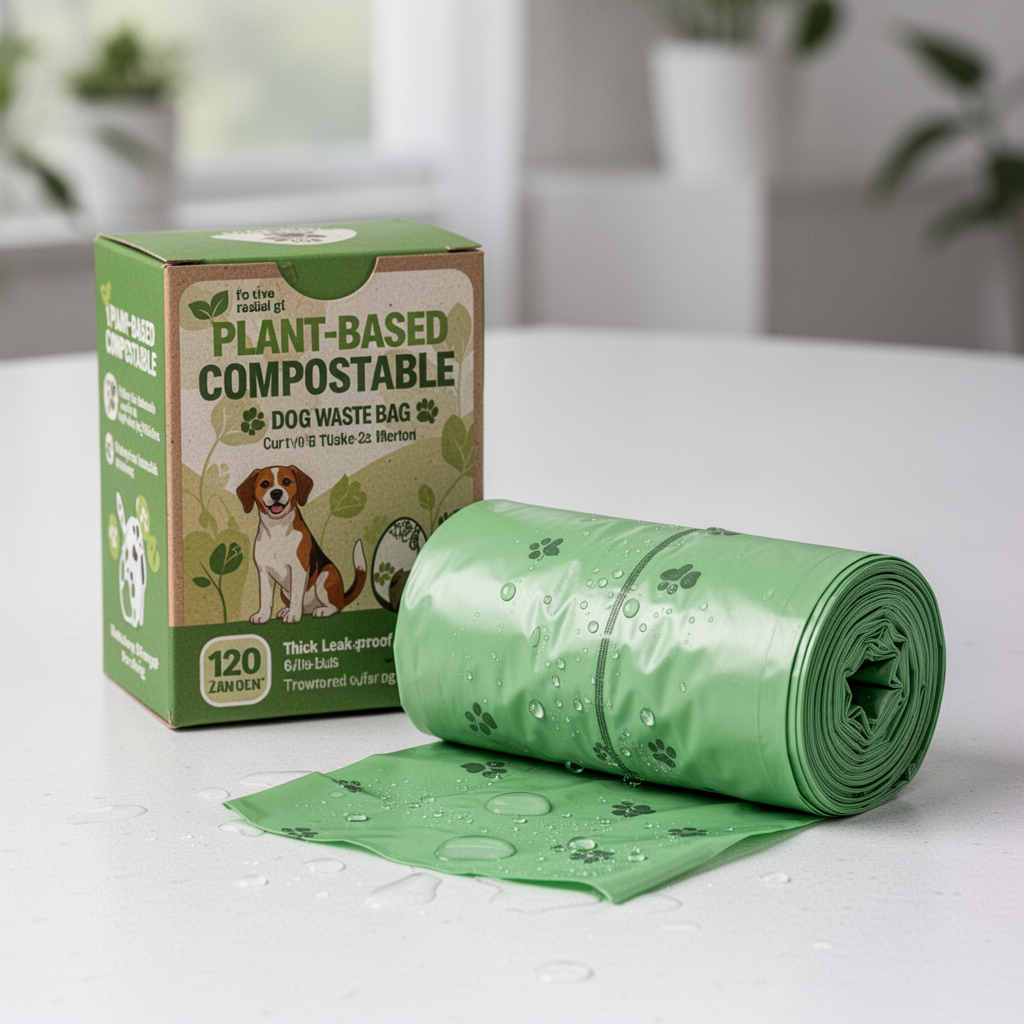 Plant-Based Waste Bags - Home Compostable 120ct