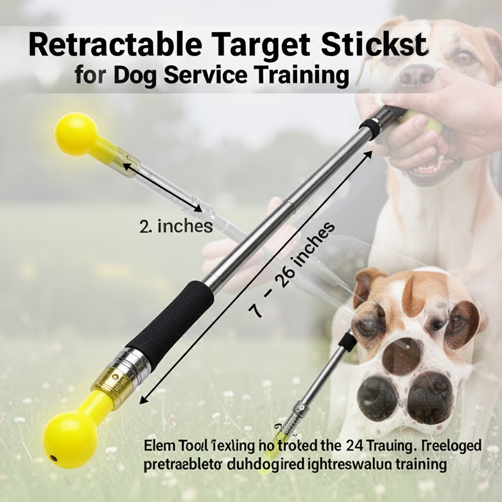Target Stick Retractable - Touch Training for Service Tasks