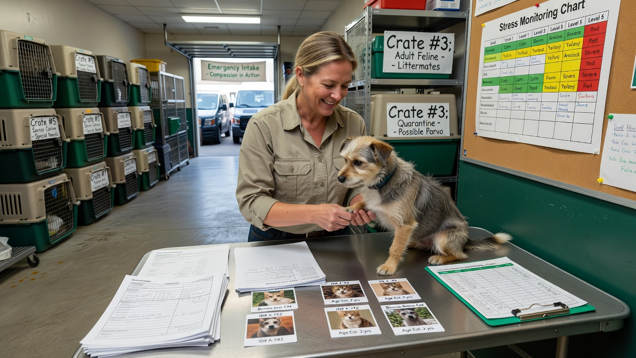 Emergency Animal Shelter Volunteer Intake Checklist: Ready to Help in Disasters