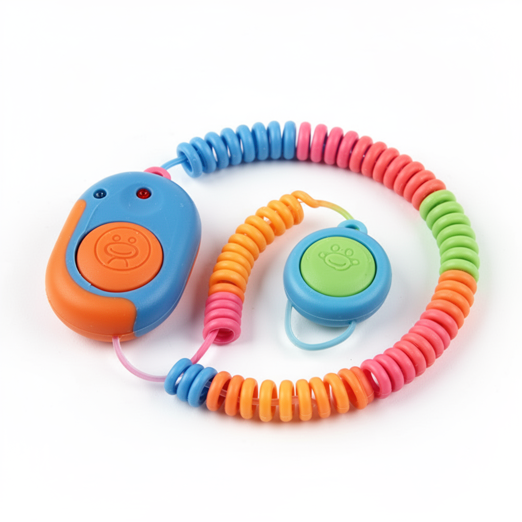 Soft Click Clicker Set - Two Tone Box and Wrist Coil