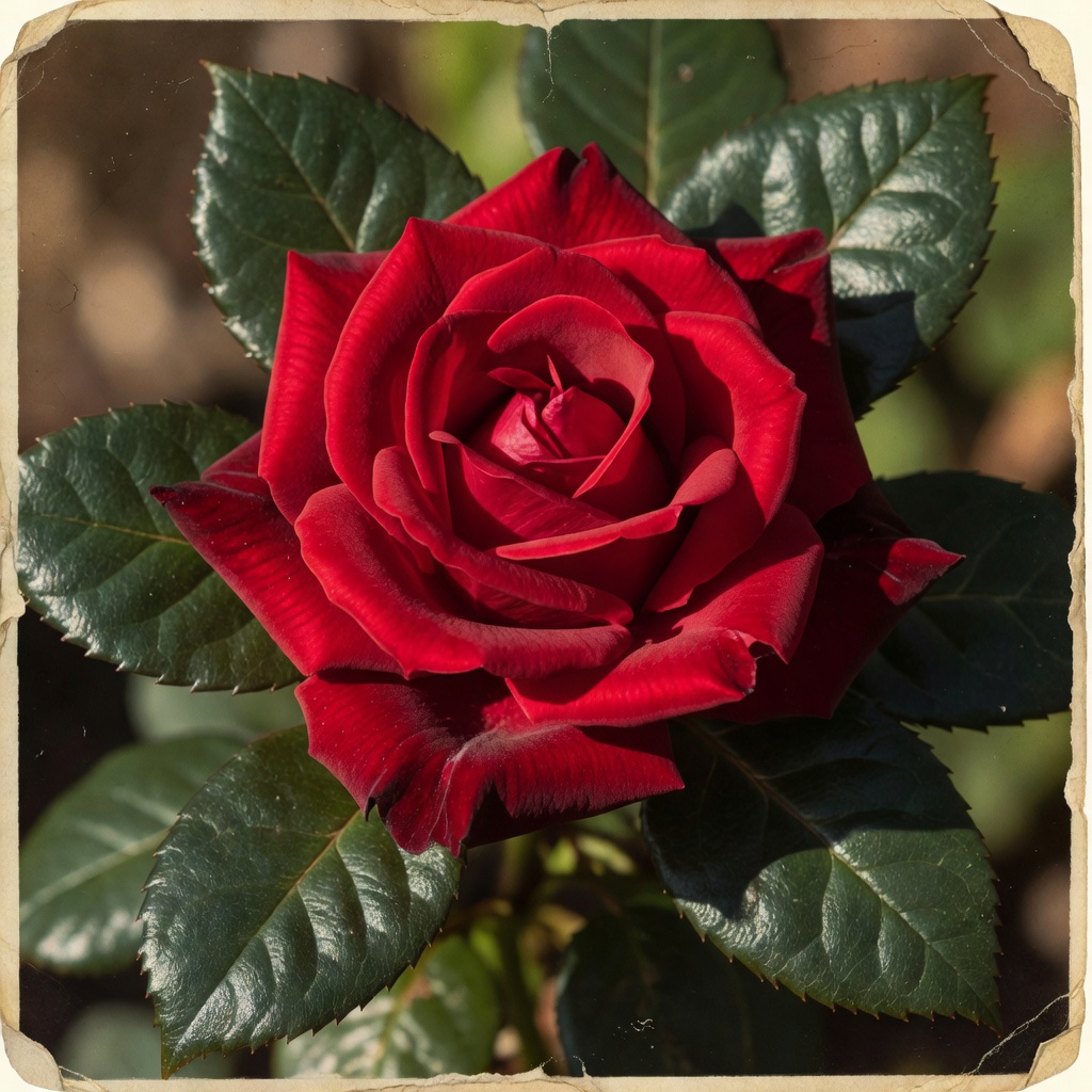 Blurry rose reference photo