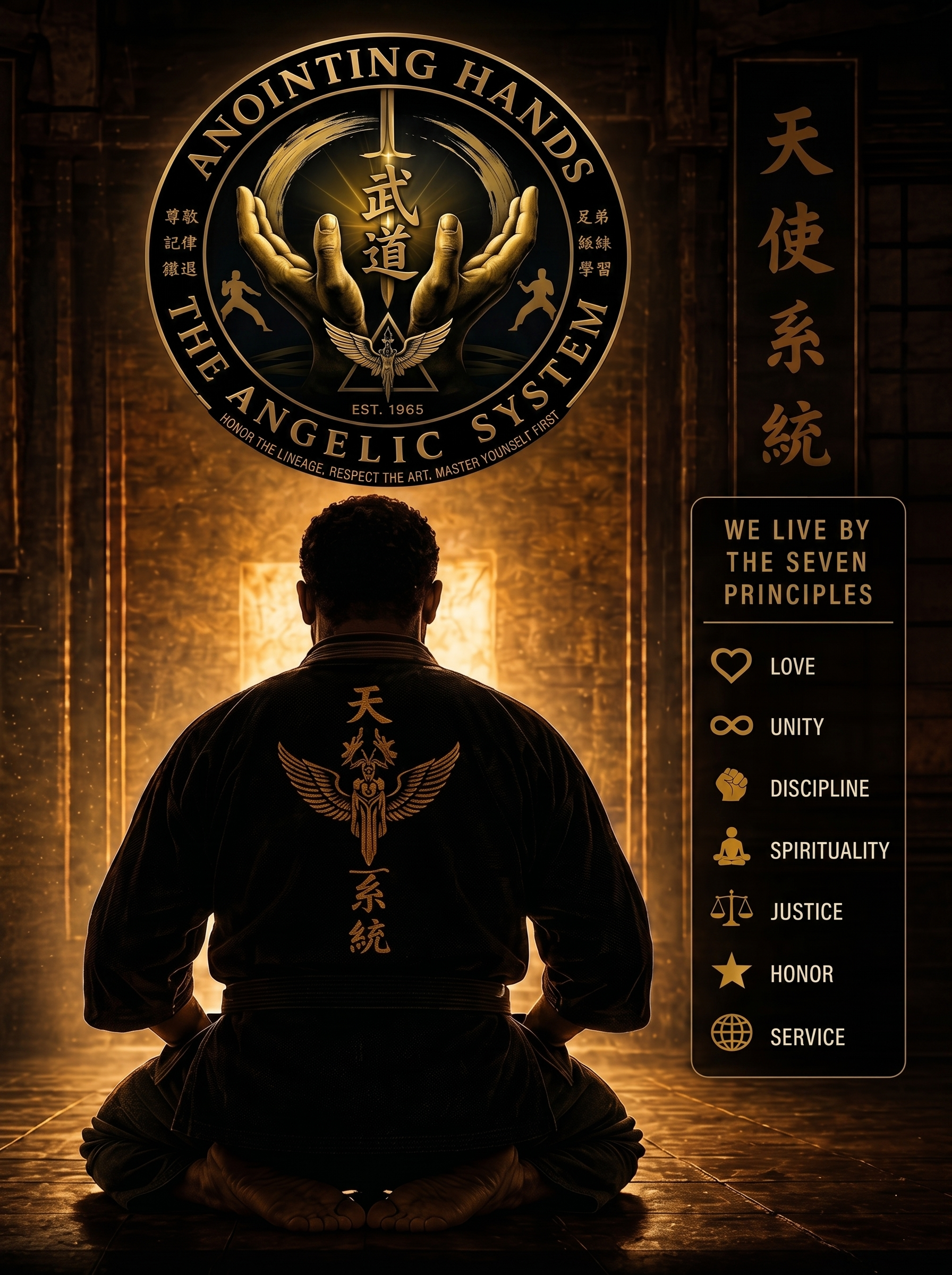 Grandmaster MC EADDY Anointing Hands Angelic System legacy artwork