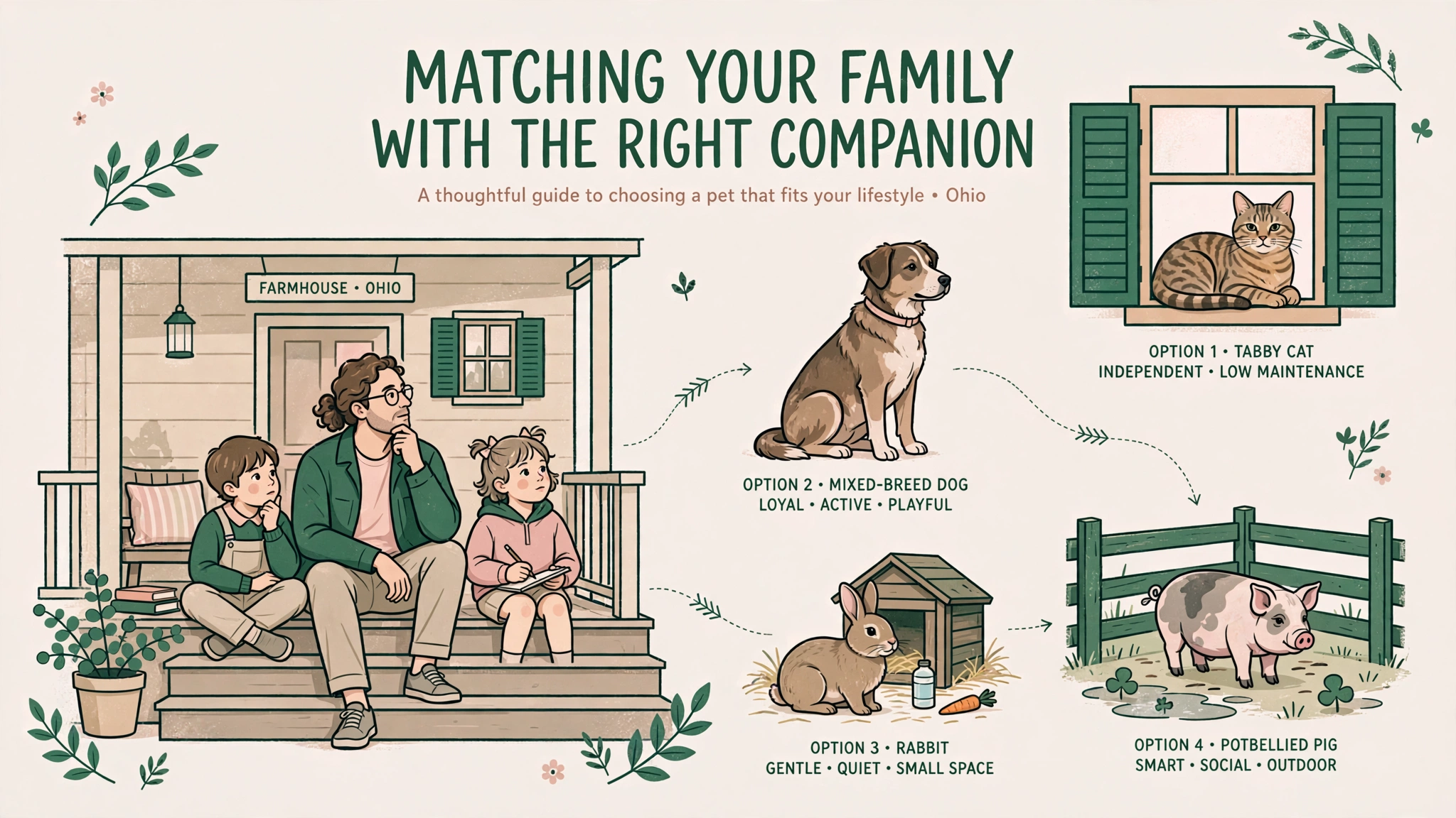 Choosing the Right Rescue Pet for Your Ohio Family