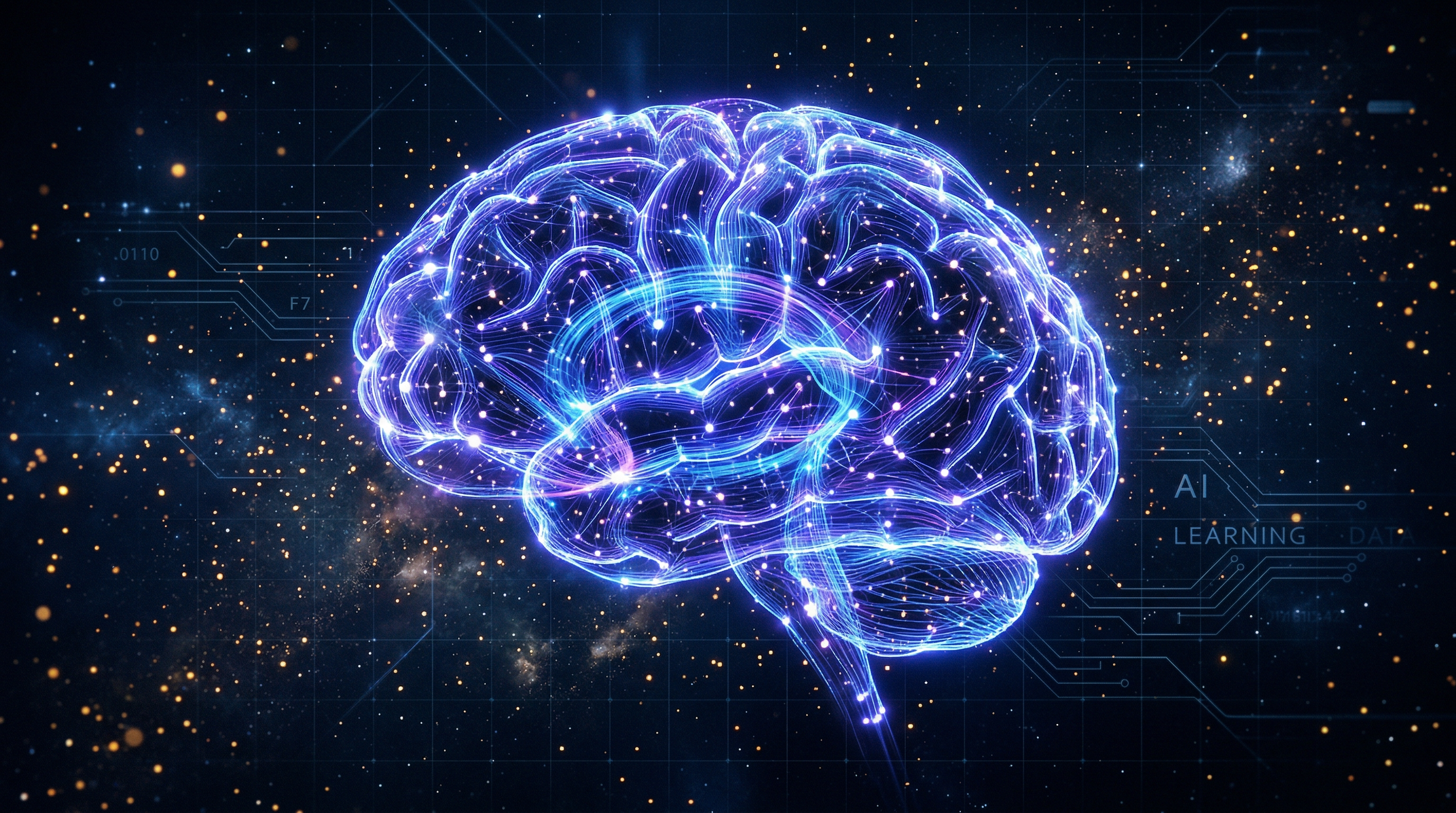 AI Brain Illustration