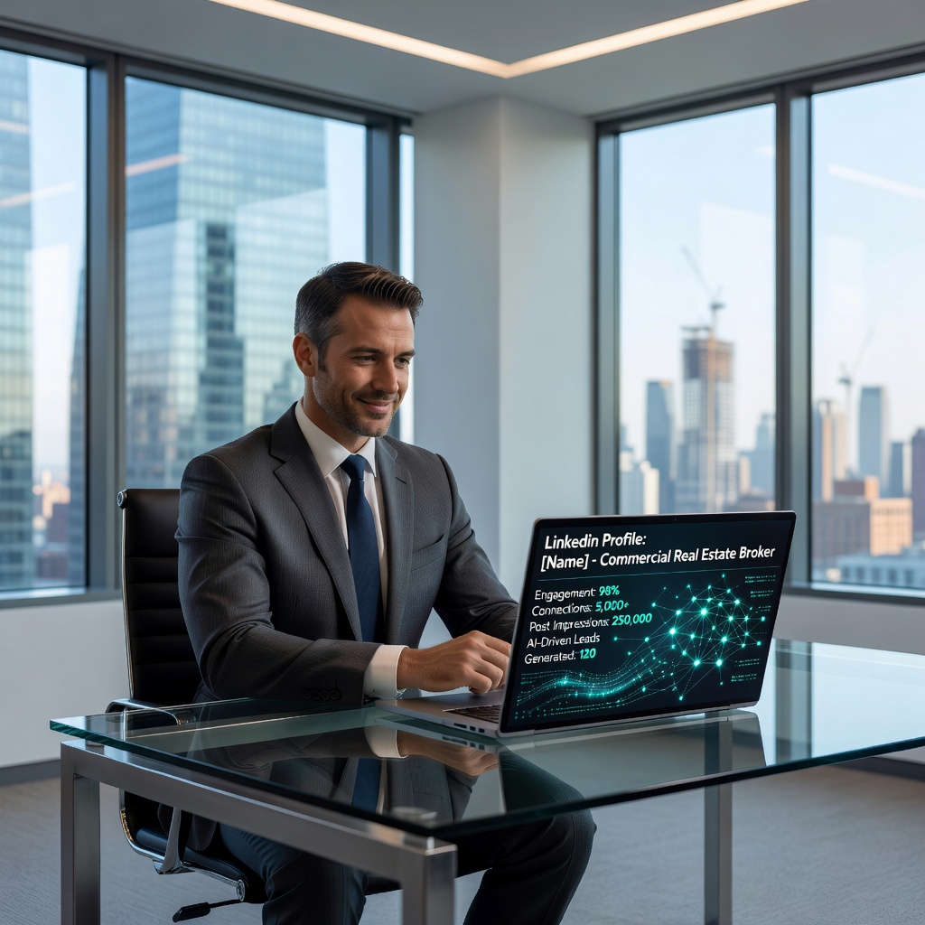AI for CRE Brokers: Ditch Manual LinkedIn Networking for 90-Day Authority & 2025 Leads