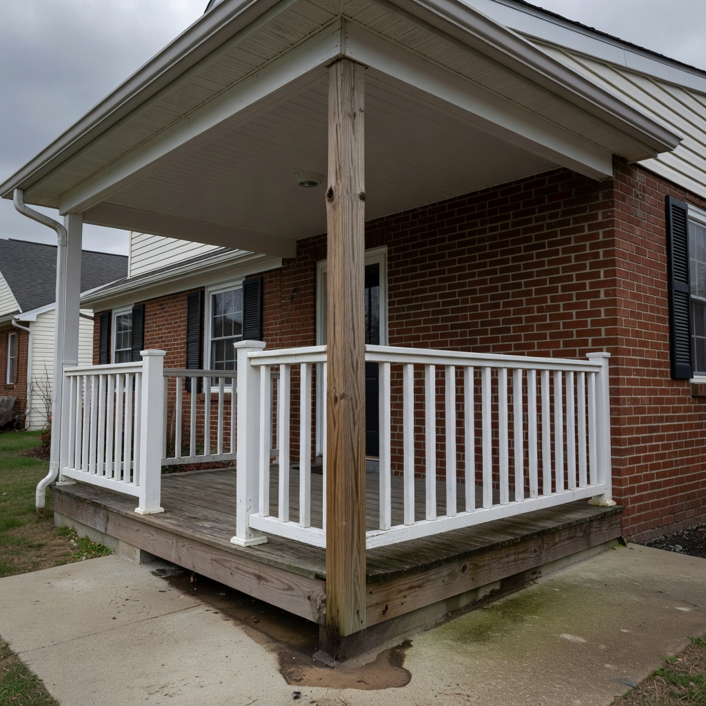 Why Is My Front Porch Post Leaning or Bowing?