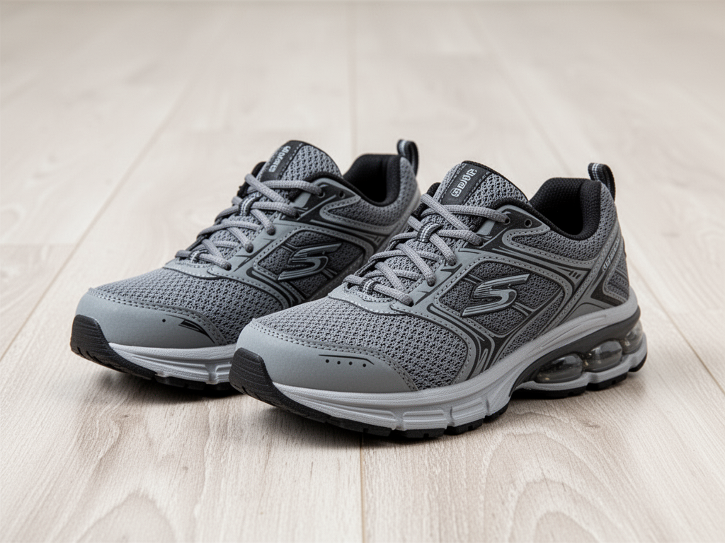 Supportive walking shoes for seniors