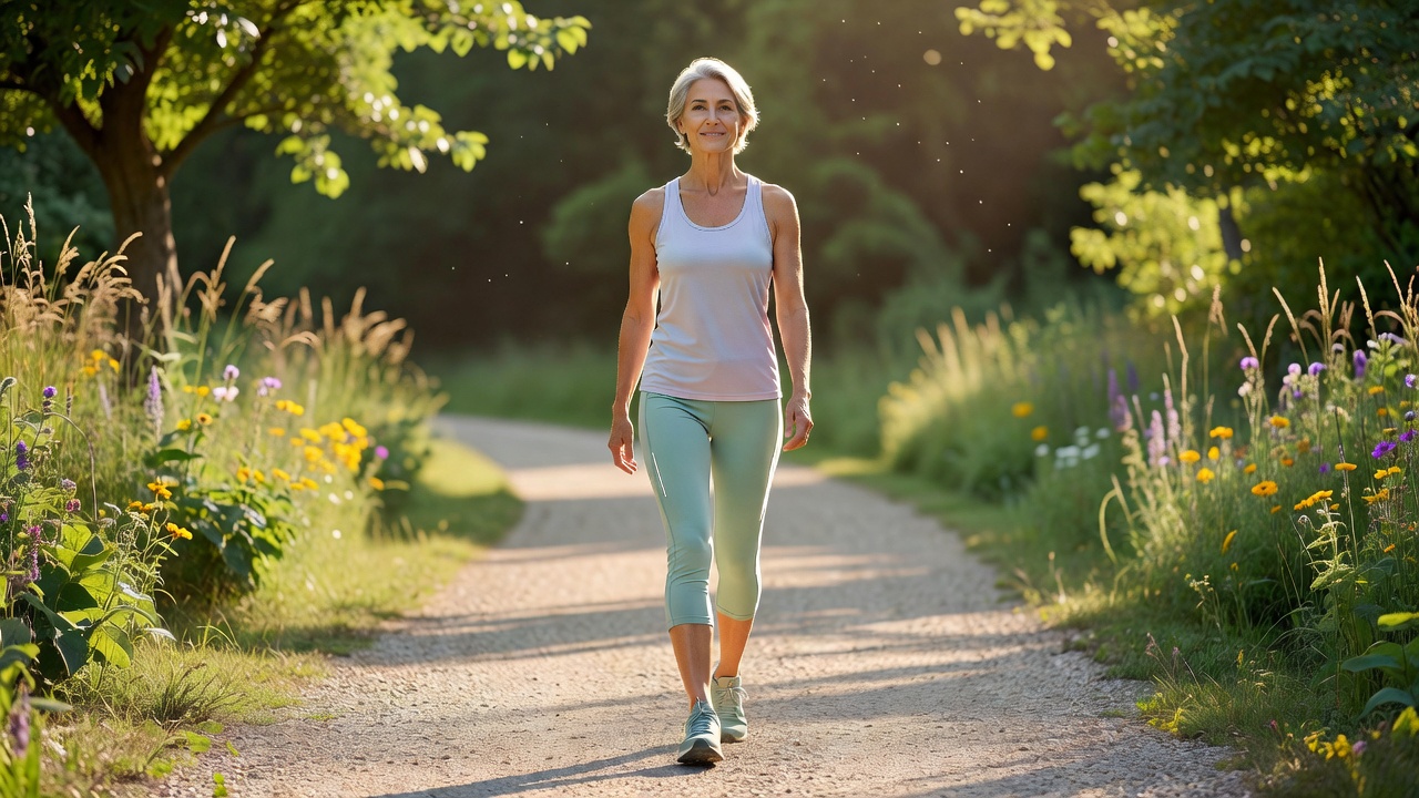 Comfortable walking outdoors