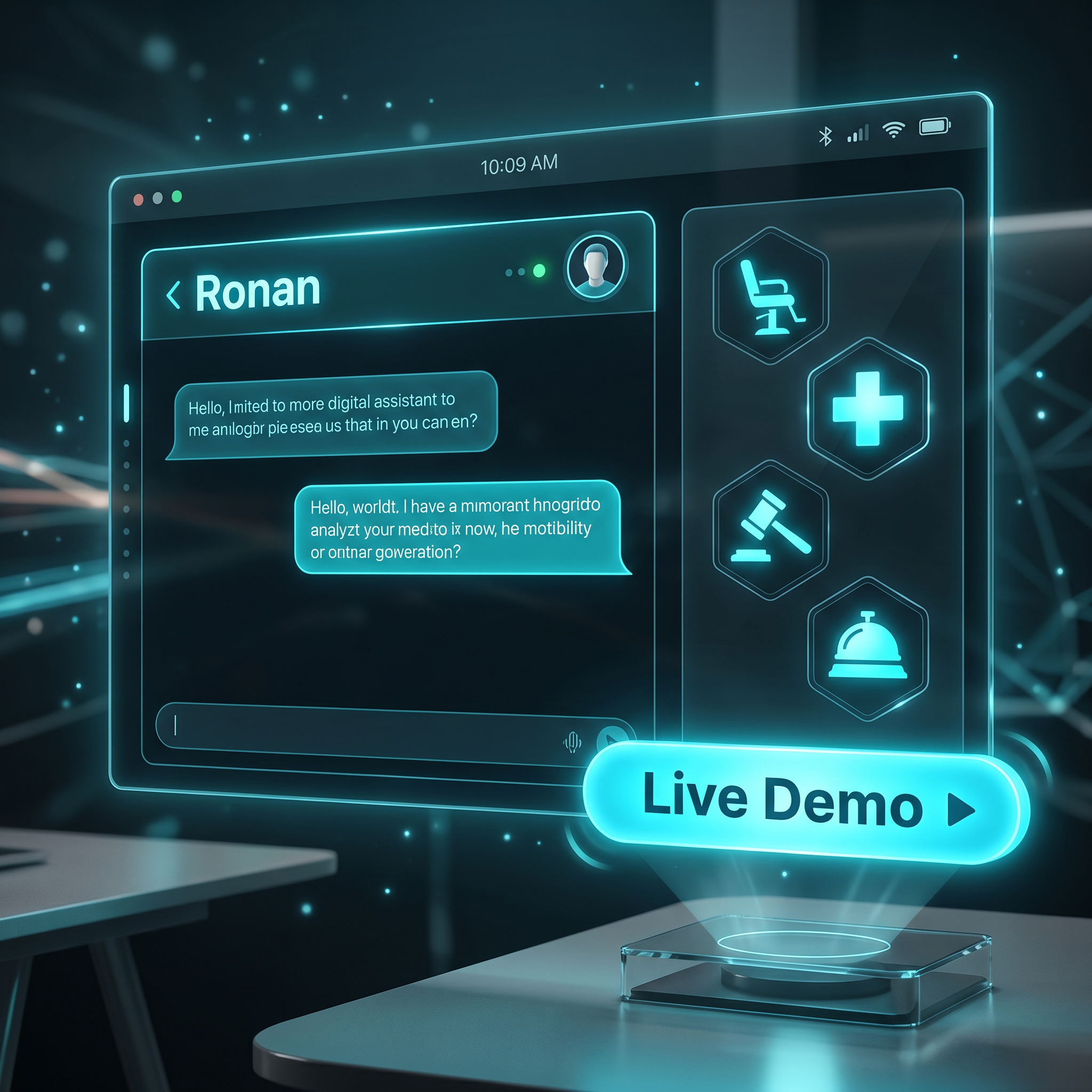 Ronan's 3 Game-Changing Updates: Industry-Trained AI Receptionist, Live Interactive Demo & Client Memory That Feels Human