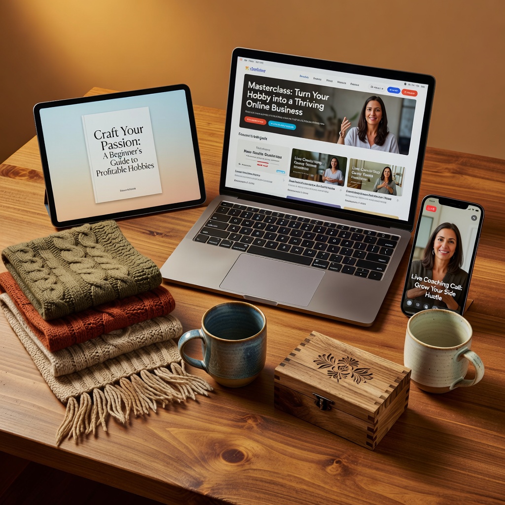 Different product offer types for hobby businesses
