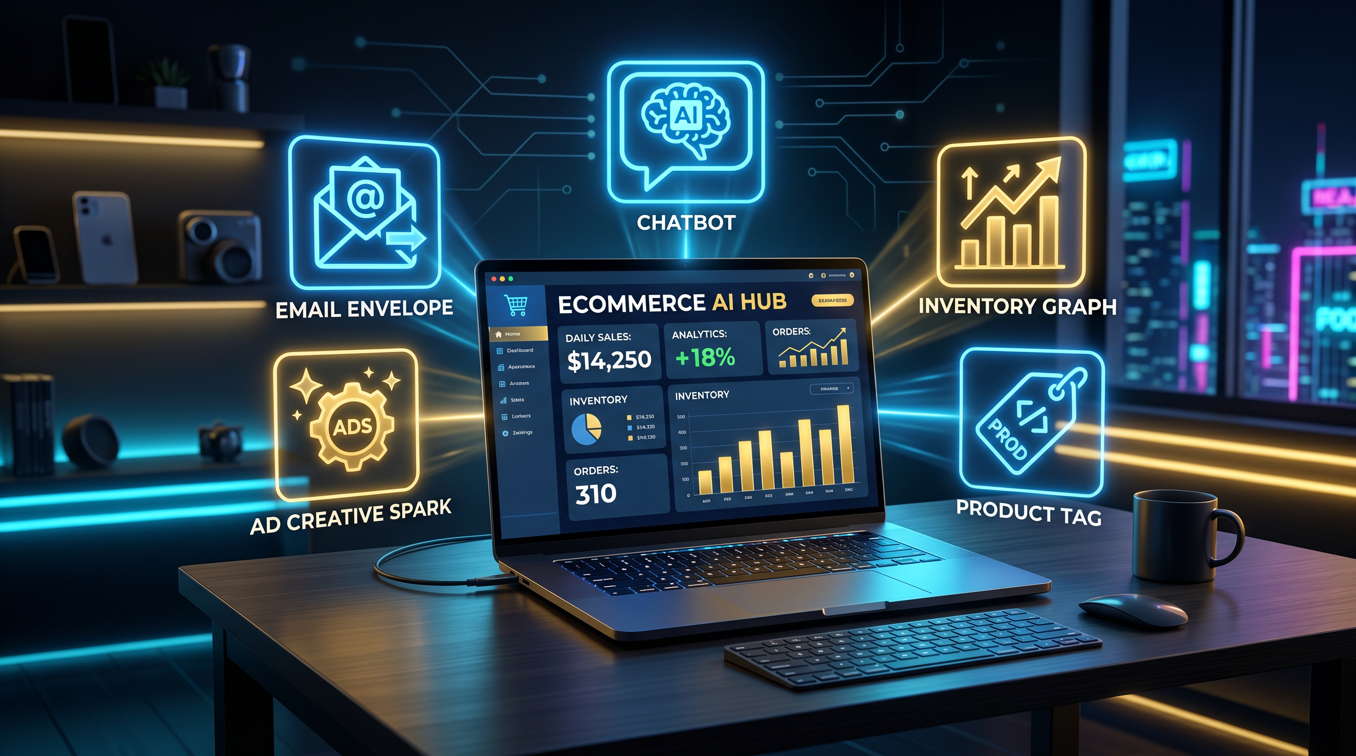 5 AI Ecommerce Tools to Automate Your Online Store in 2024: Save Time, Boost Sales Fast