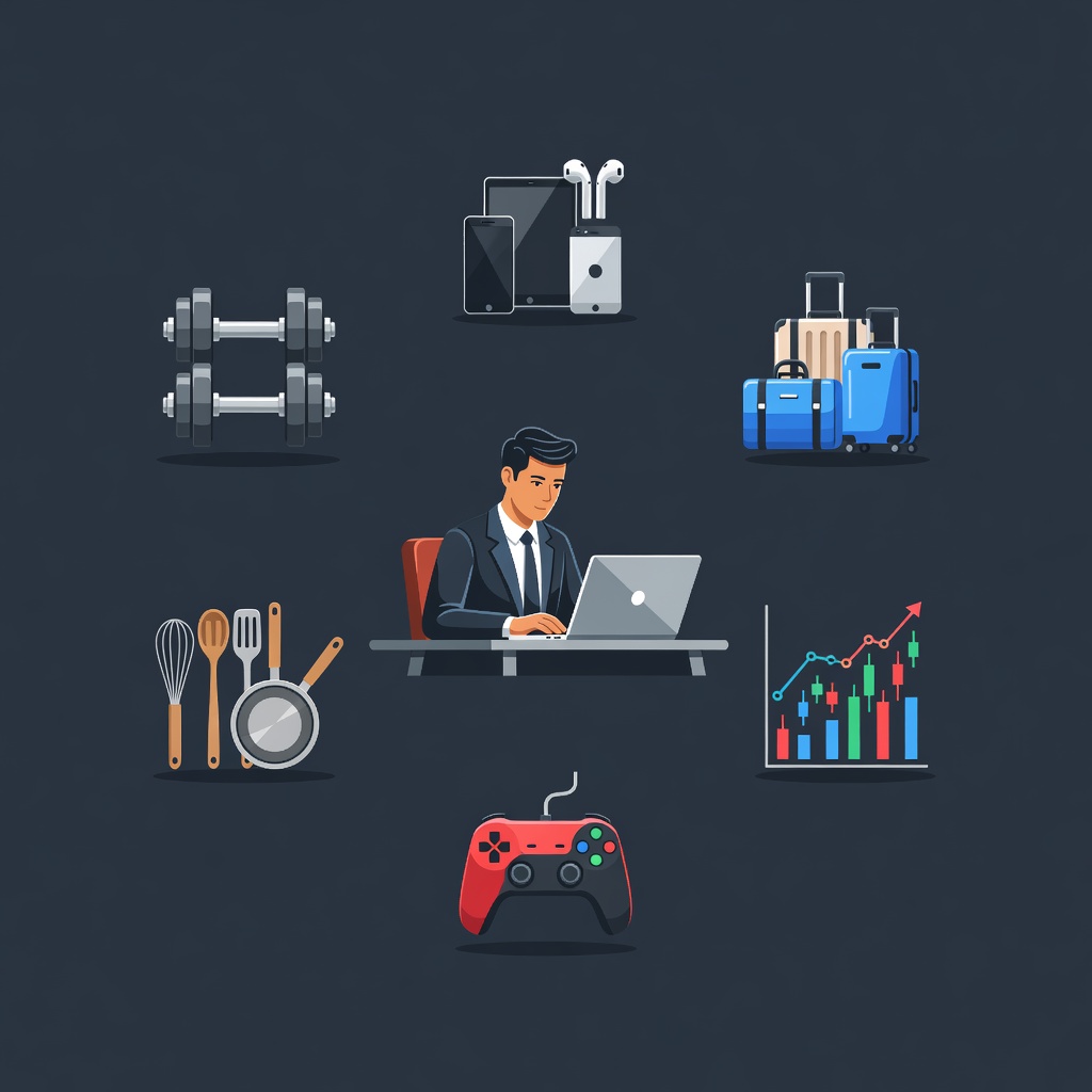 Affiliate niche research concept