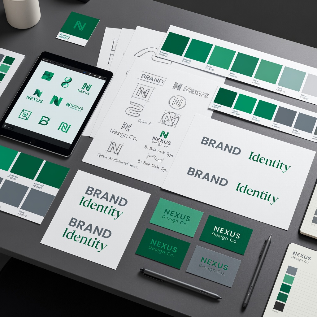 Brand identity concept
