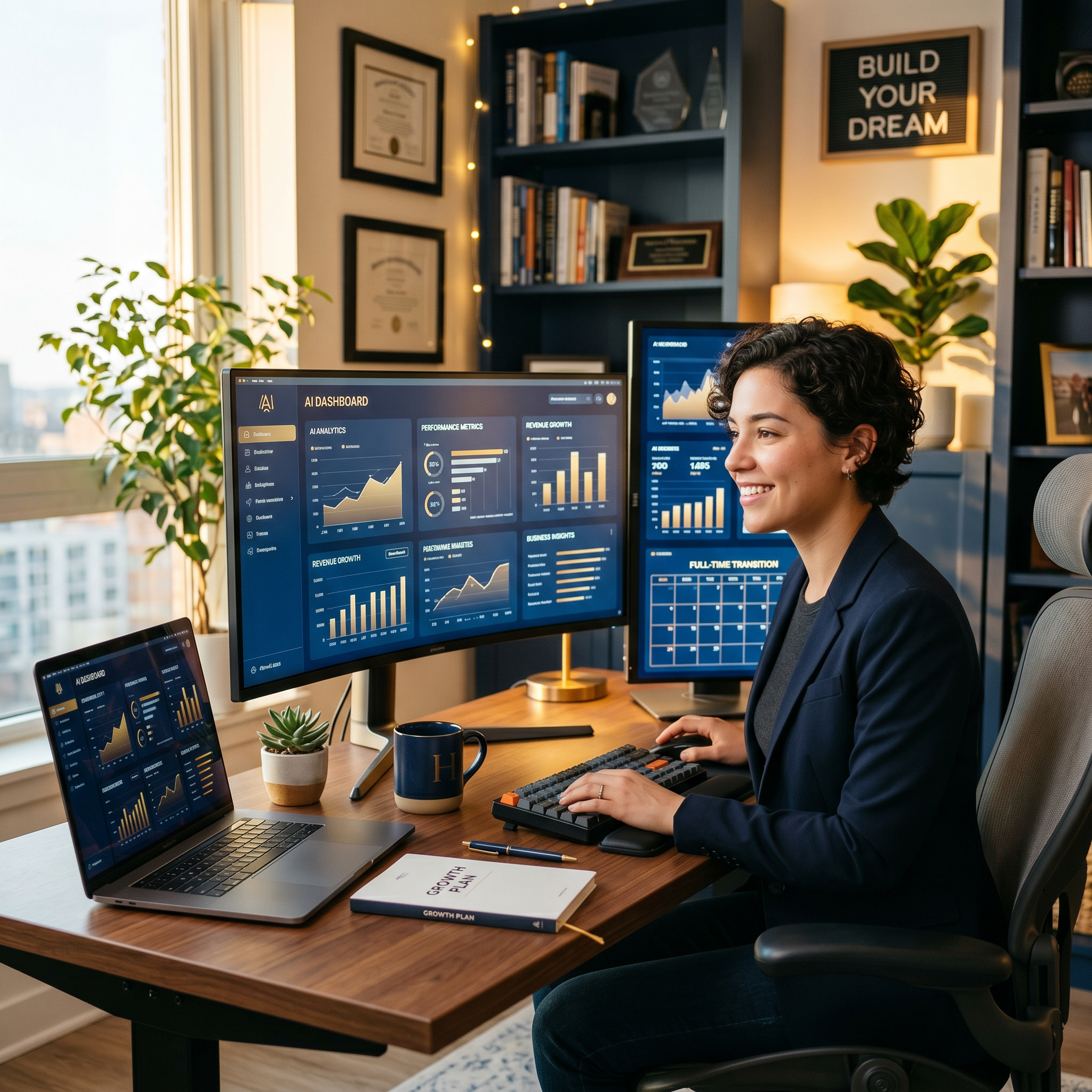 Quit Your 9-5: Scale Your AI Side Hustle to Full-Time Income with Automation – No Hiring Required