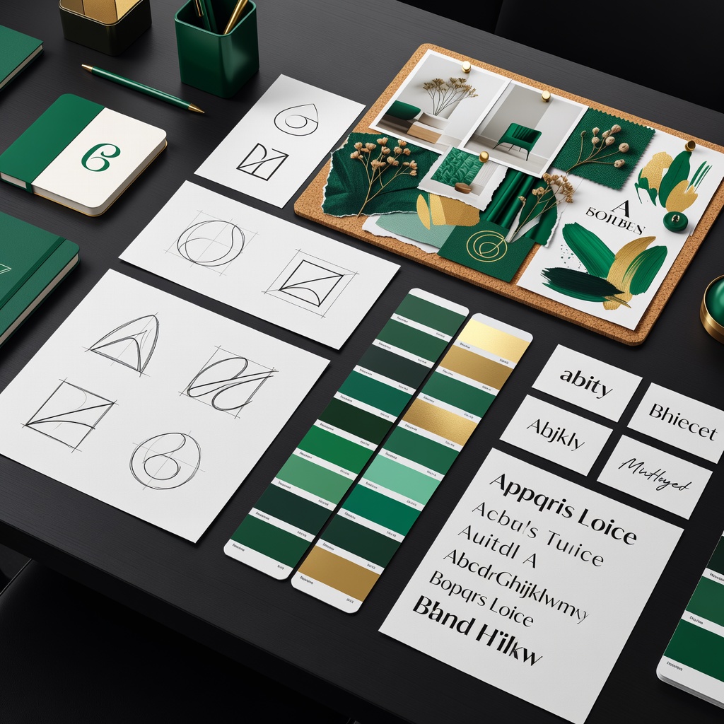 Brand identity concept