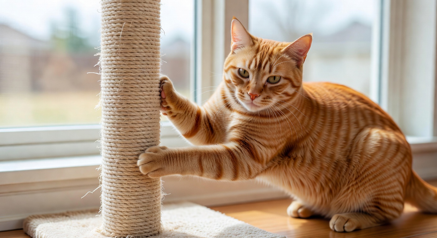 Why Does My Cat Scratch Furniture? Decode Meowing, Biting, Litter Box Issues & More!