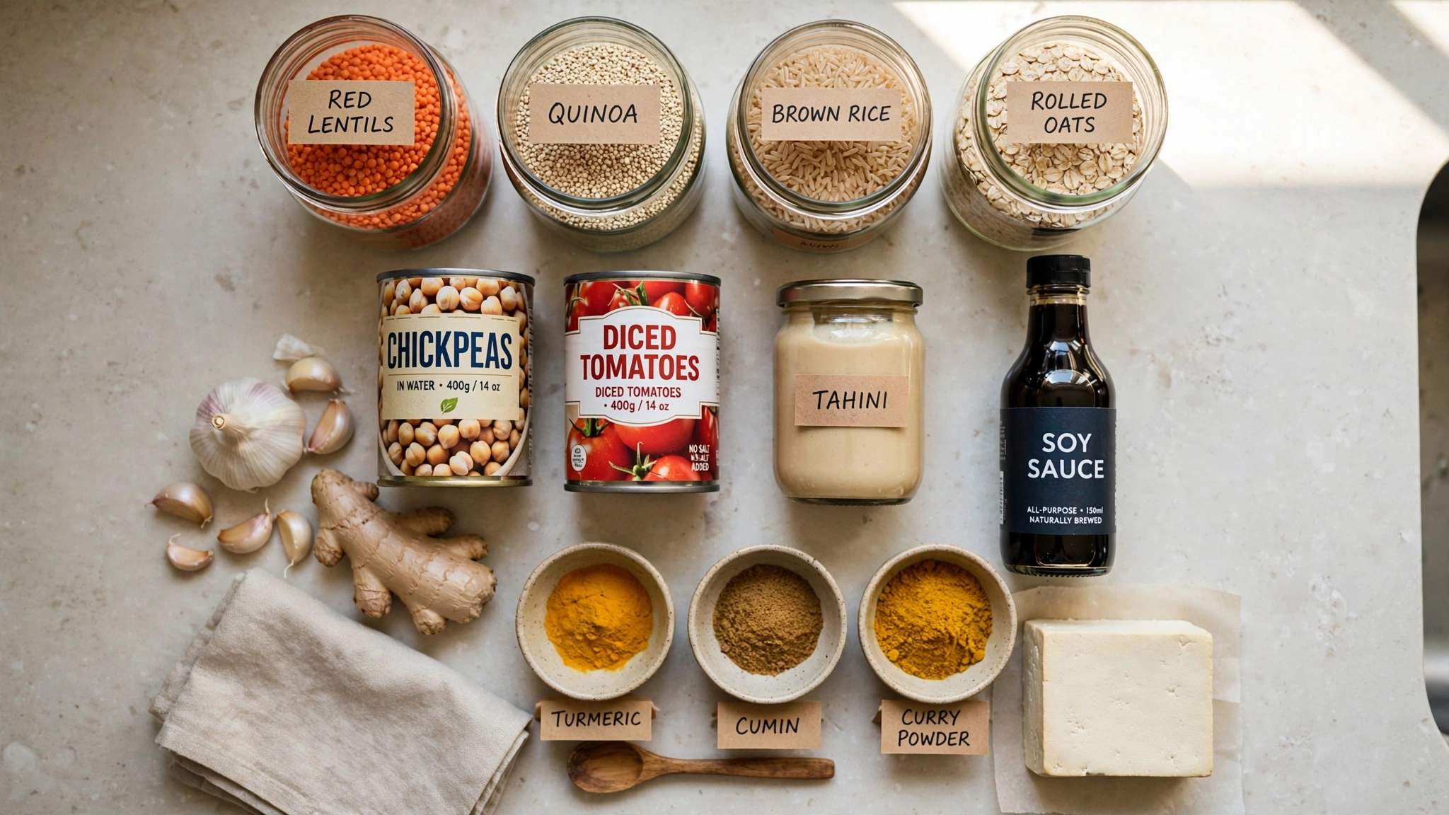 The Plant-Based Starter Pantry: What to Buy First