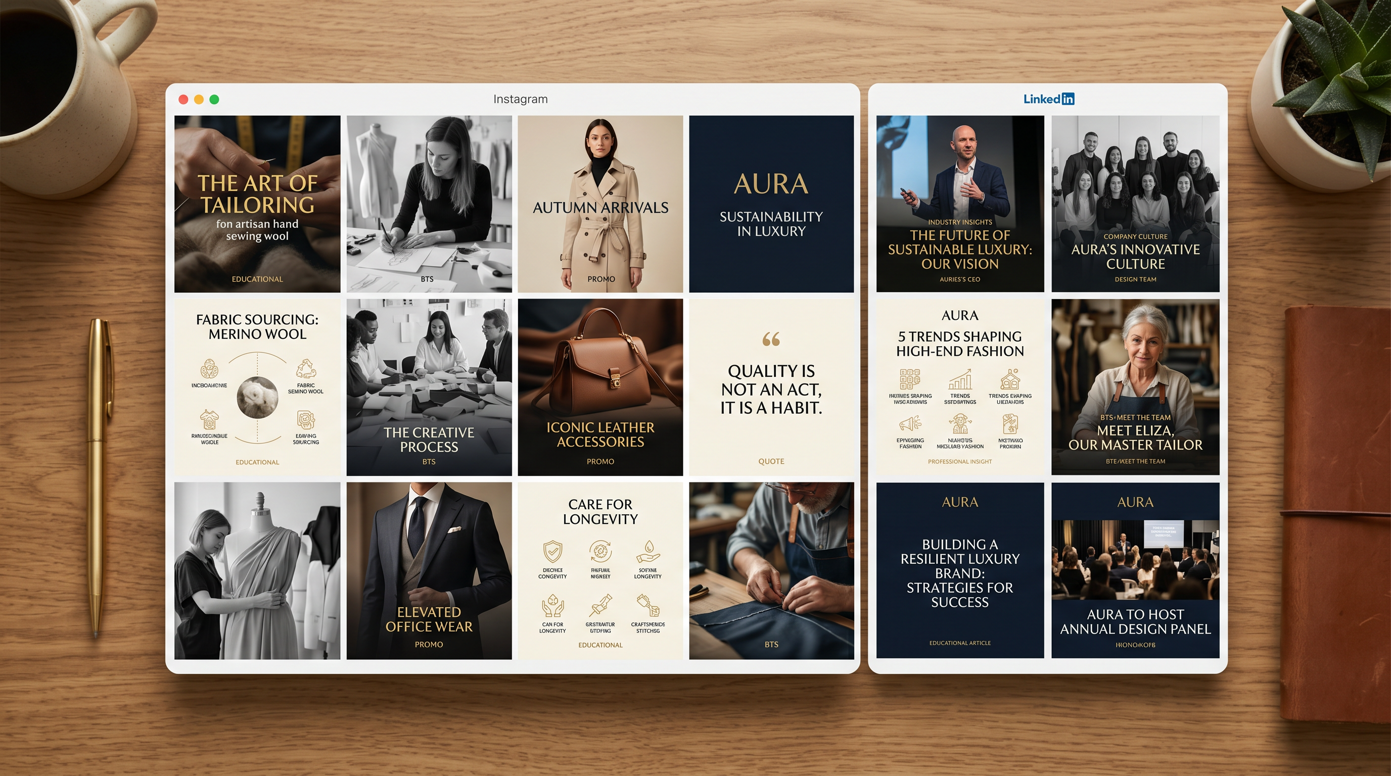Automated Social Content