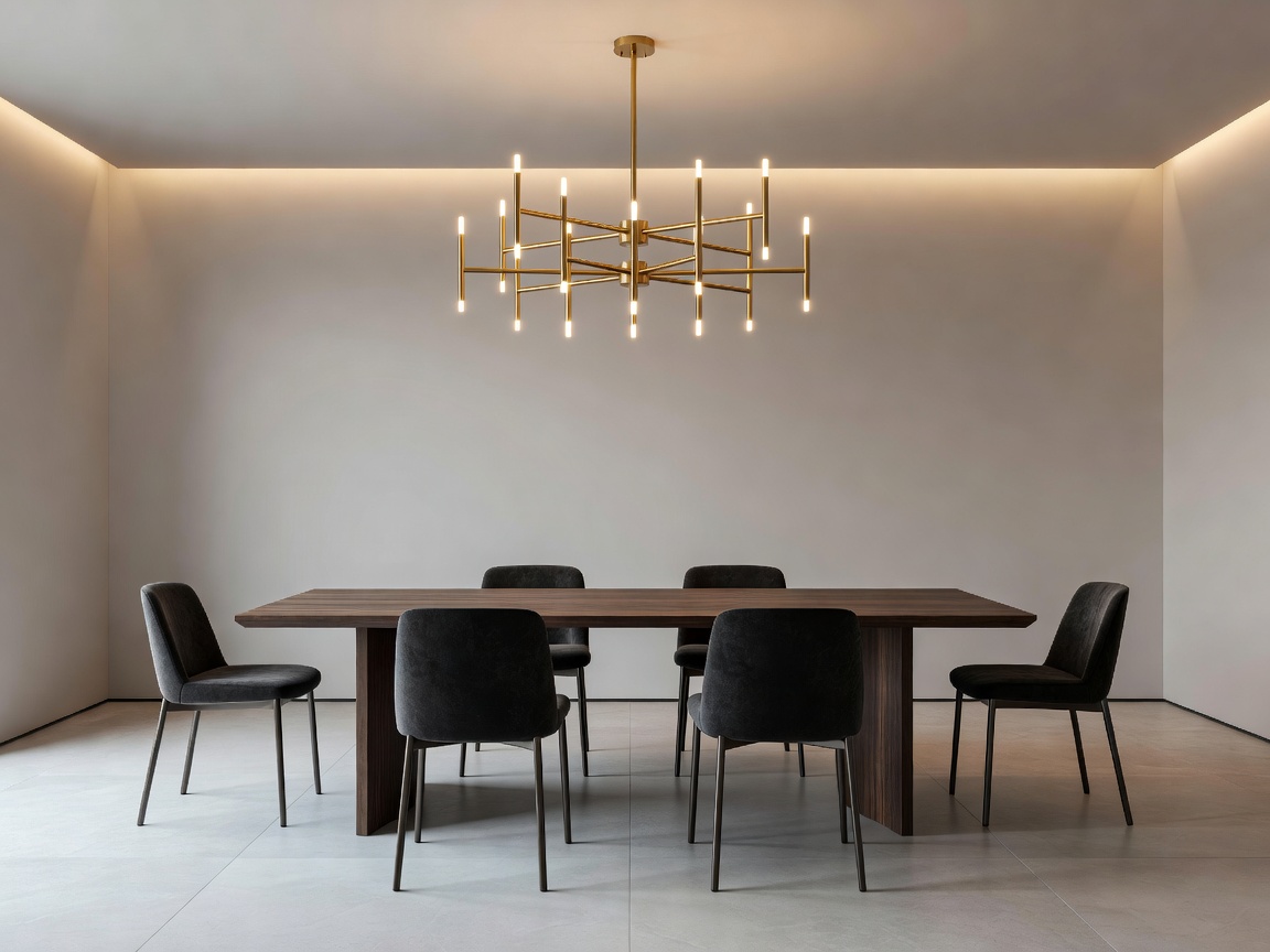High-end staged interior visualization