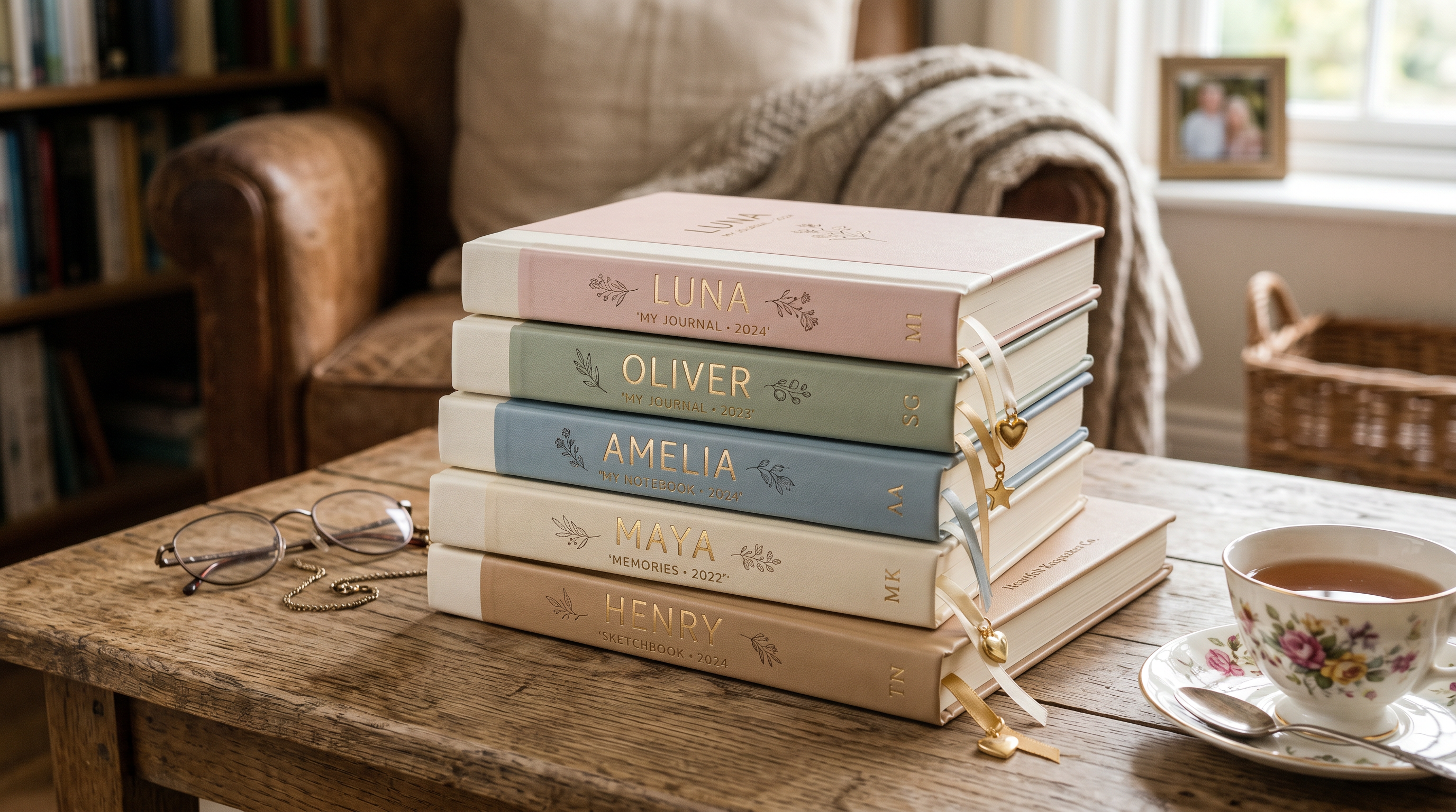 Personalized Keepsake Notebooks