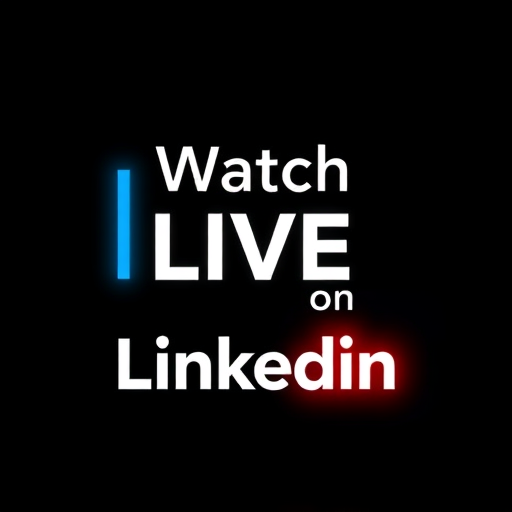 Watch on LinkedIn Live streaming banner