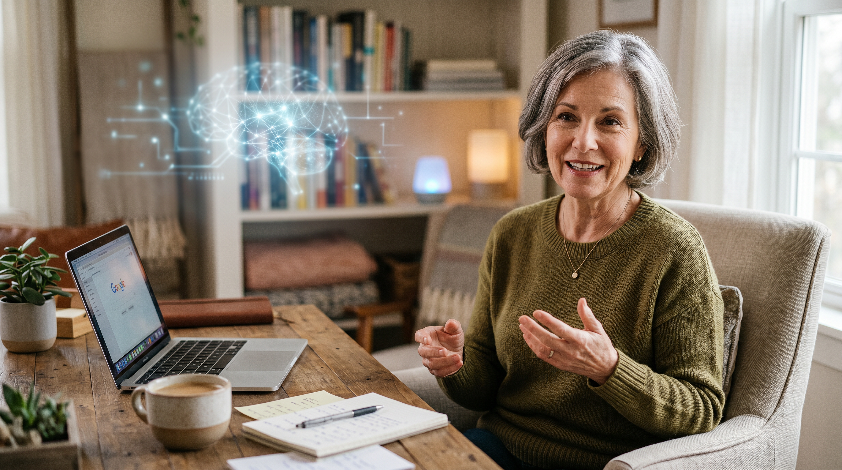 AI for Older Adults: Talk Naturally & Launch Your Business After 50 – Build with Ms. Boom Guide