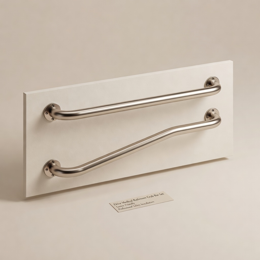Drive Medical Bathroom Grab Bar Set