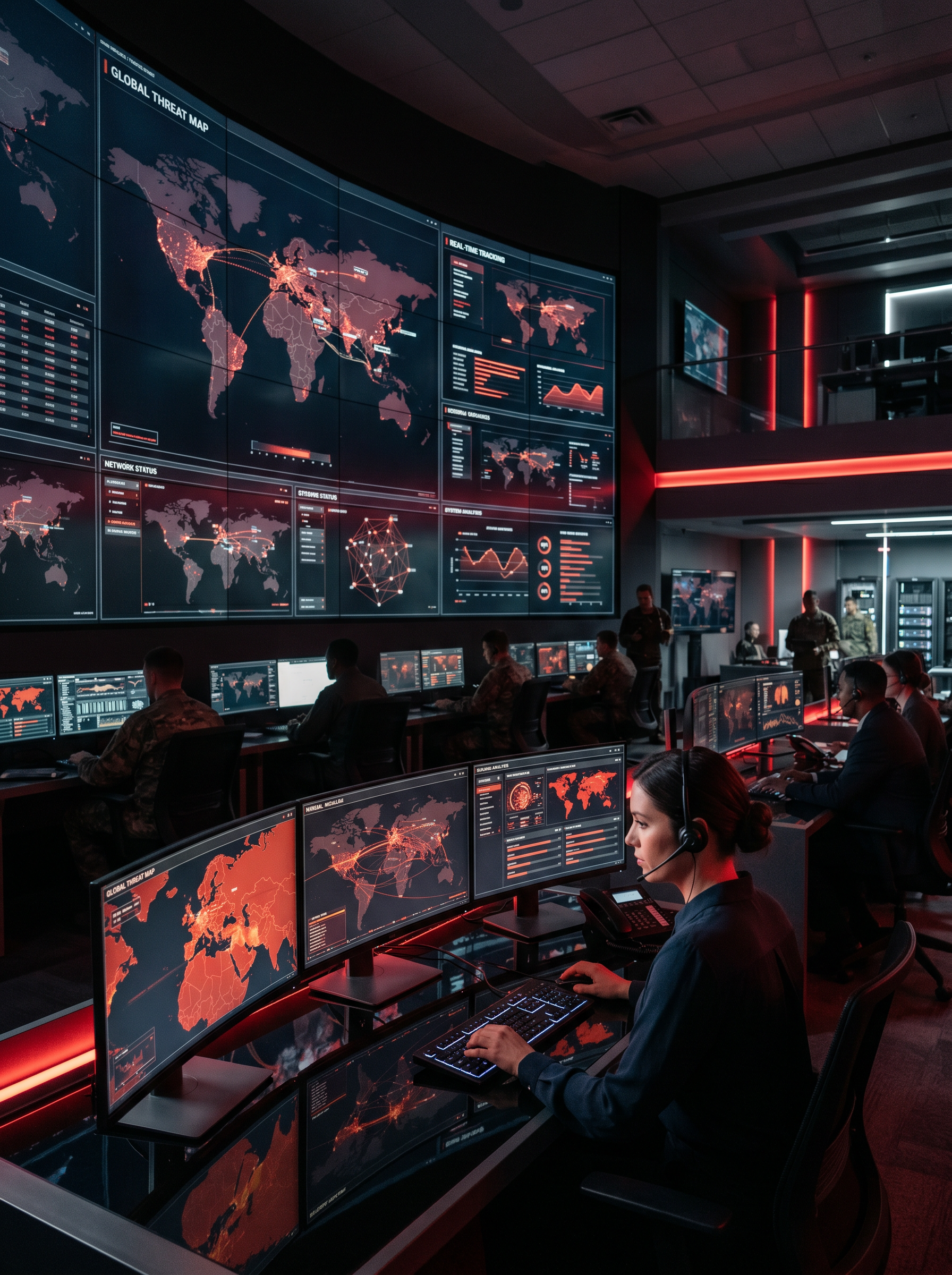 National security command center analysis