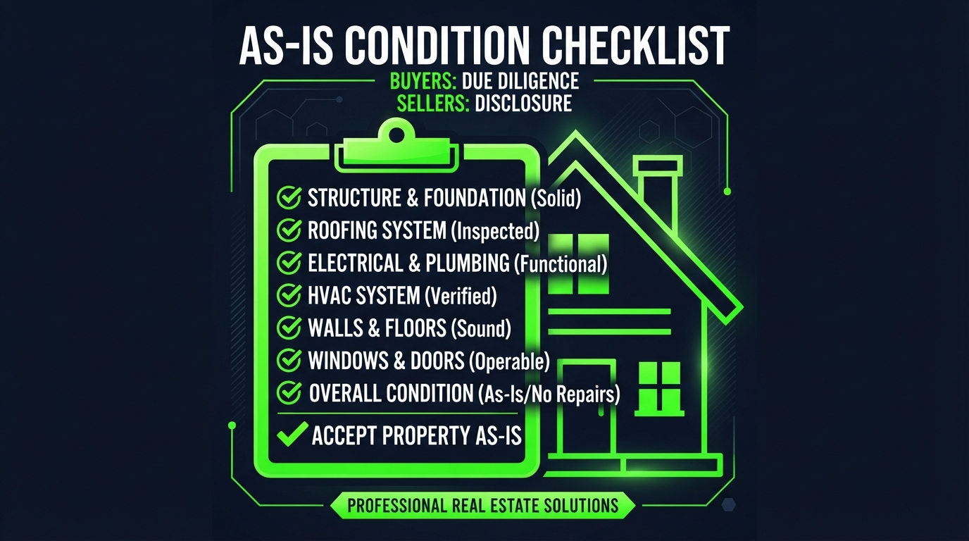 Sell House As-Is for Cash: Step-by-Step Checklist Guide