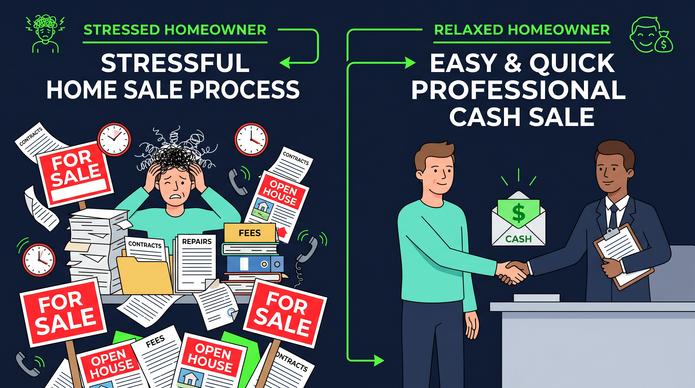FSBO True Costs Exposed: Sell House Without Realtor vs. Cash Buyers & Agents