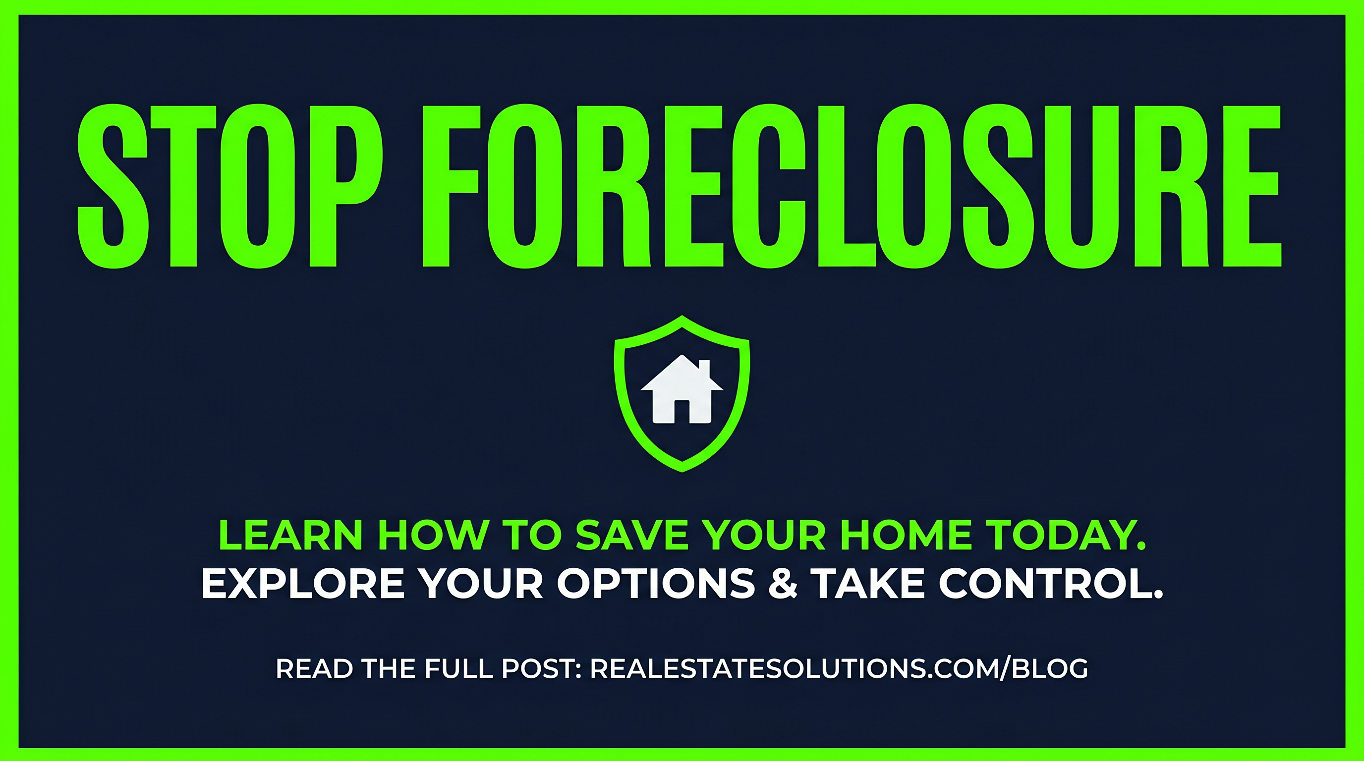 Sell My House Before Foreclosure: Stop It Fast with Proven Options