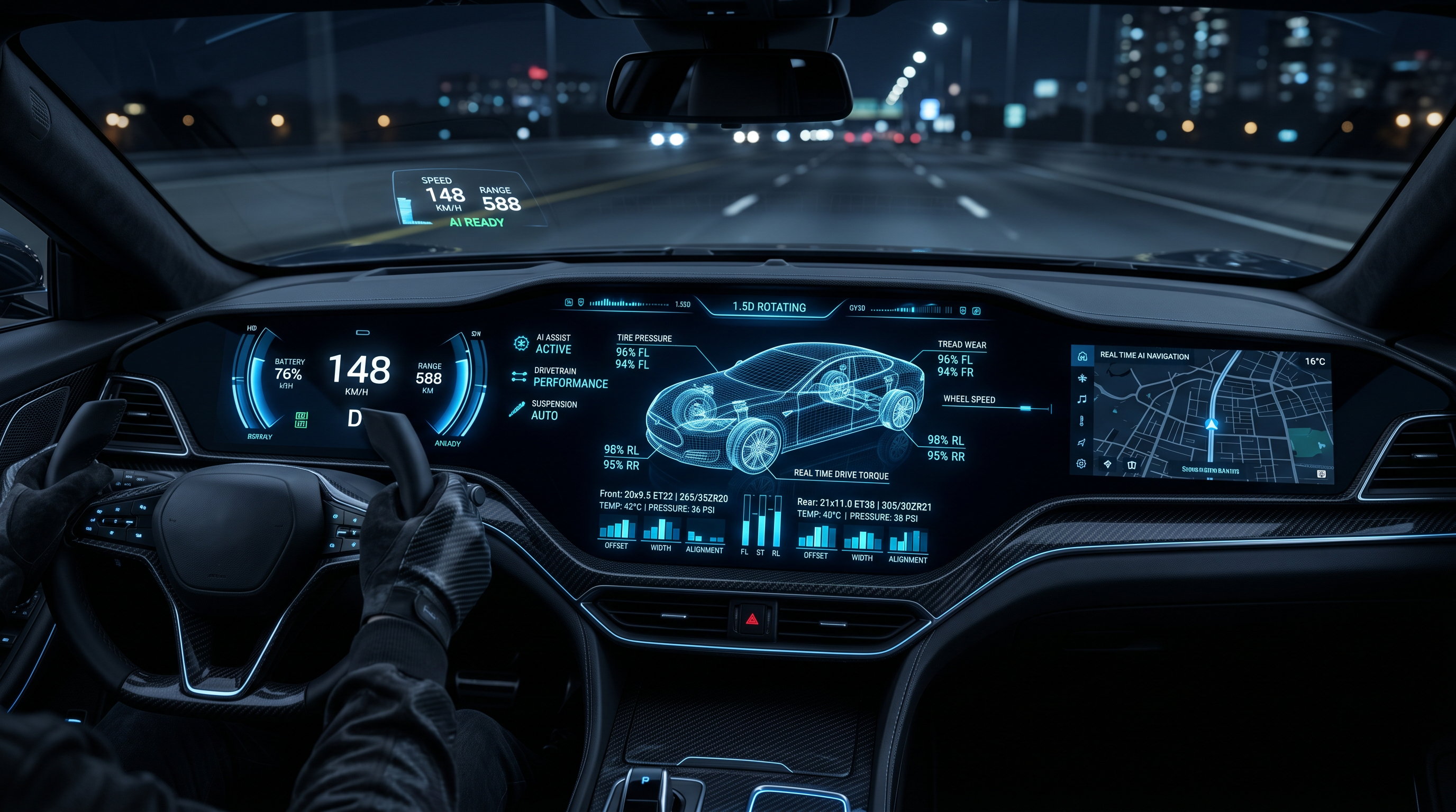 AI Dashboard Interface