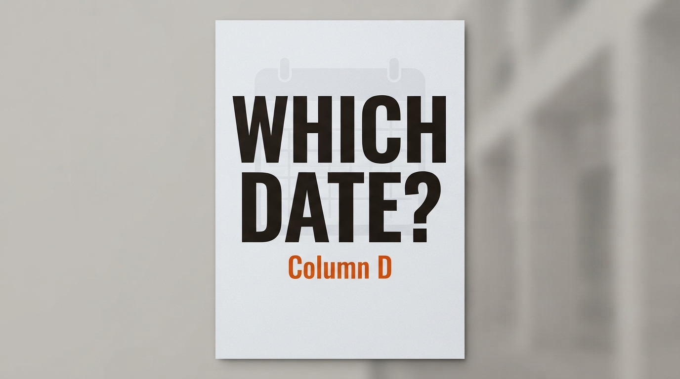 What Date Goes in Column D of the OSHA 300 Log?