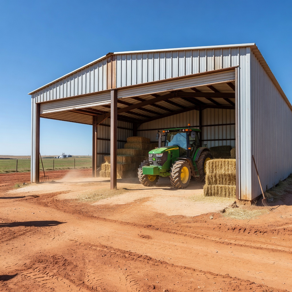 The Oklahoma Farmer's Guide to Agricultural Metal Buildings: Shops, Hay Barns, and Equipment Storage
