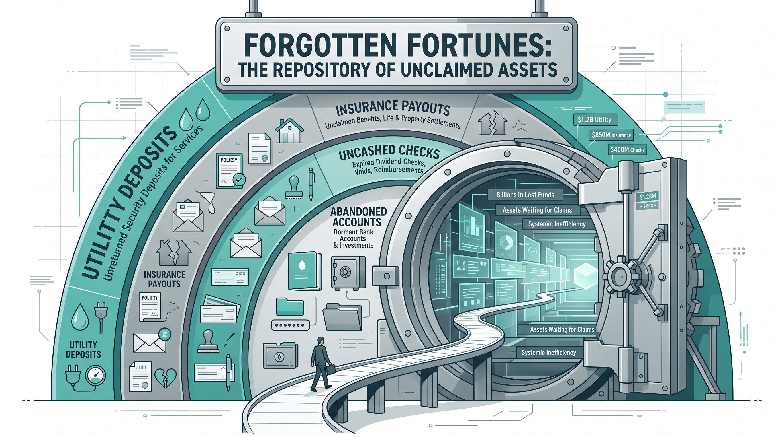Unclaimed Money Statistics: Billions in Forgotten Assets Held by States – Money That Belongs to You
