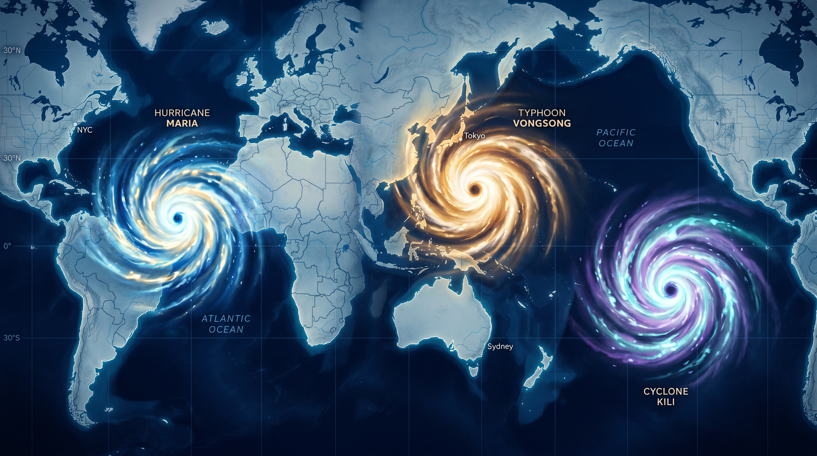 Typhoon vs Hurricane vs Cyclone: Wind Speed Comparison, Conversions & Global Records Guide