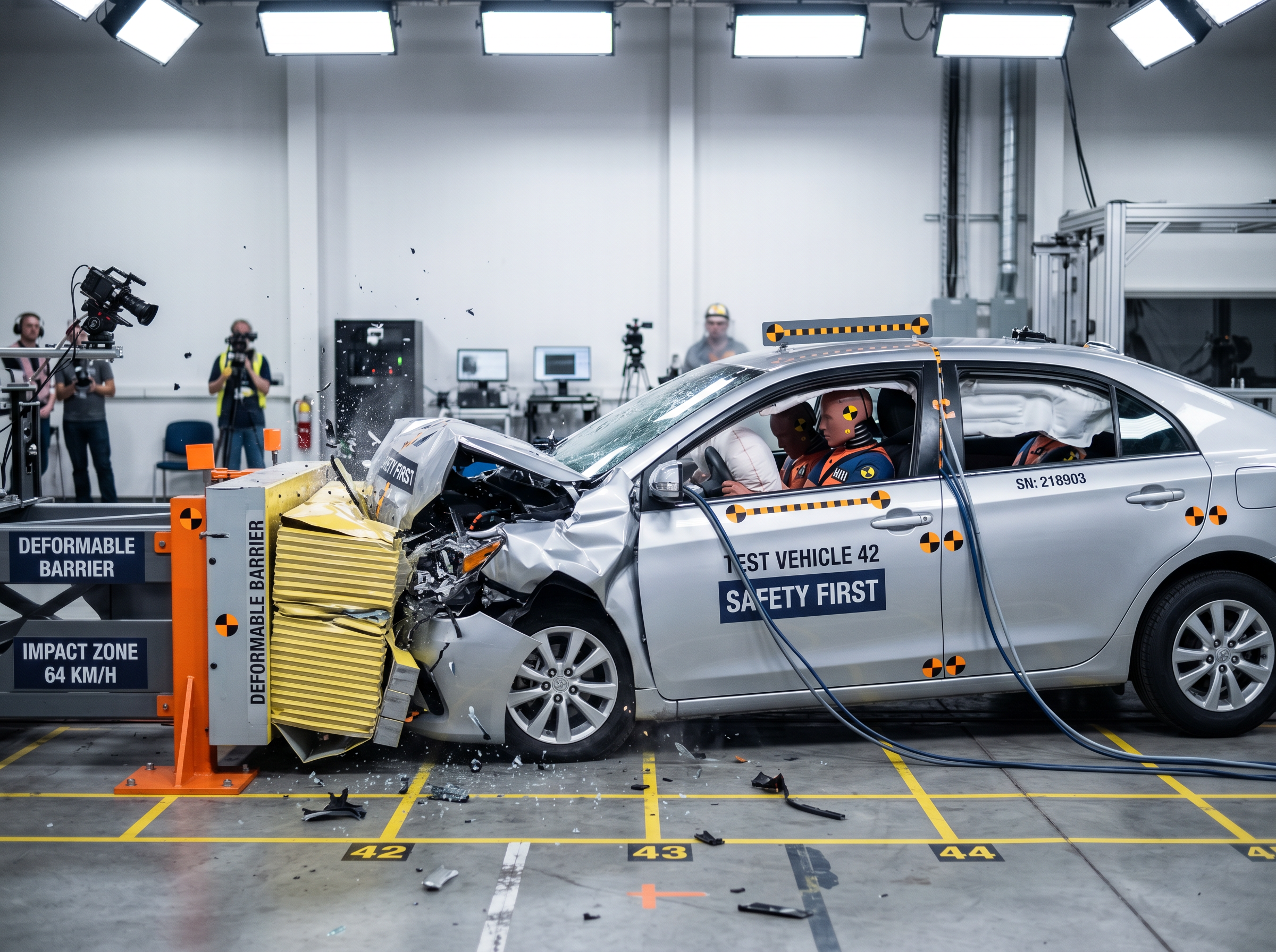 Why Doubling Speed Quadruples Crash Energy: Kinetic Energy Formula, Braking Distances & Pedestrian Safety Explained