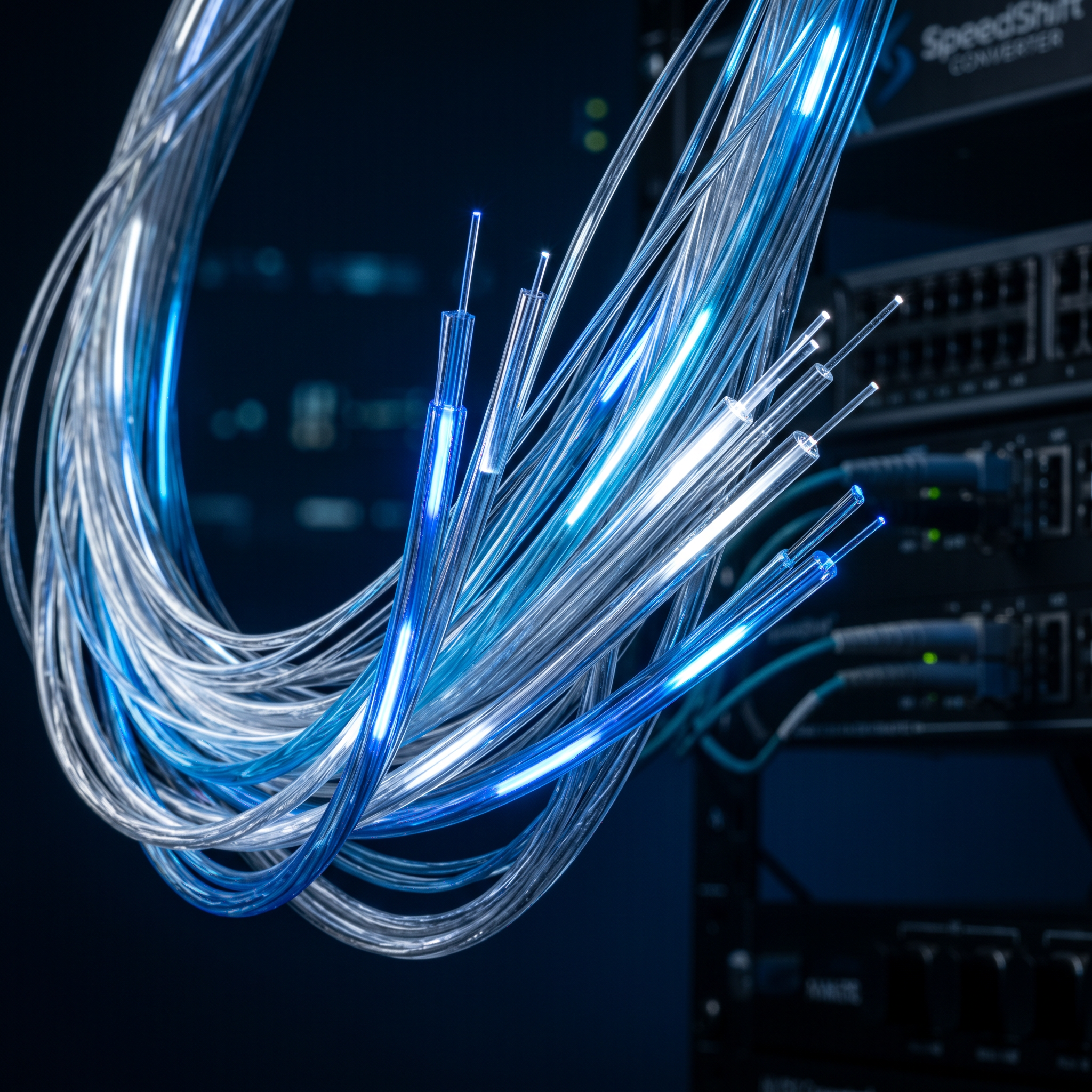 How Fast Does Internet Data Travel? Fiber Optics (200,000 km/s) vs Copper Wire – Speed, Latency & Bandwidth Explained