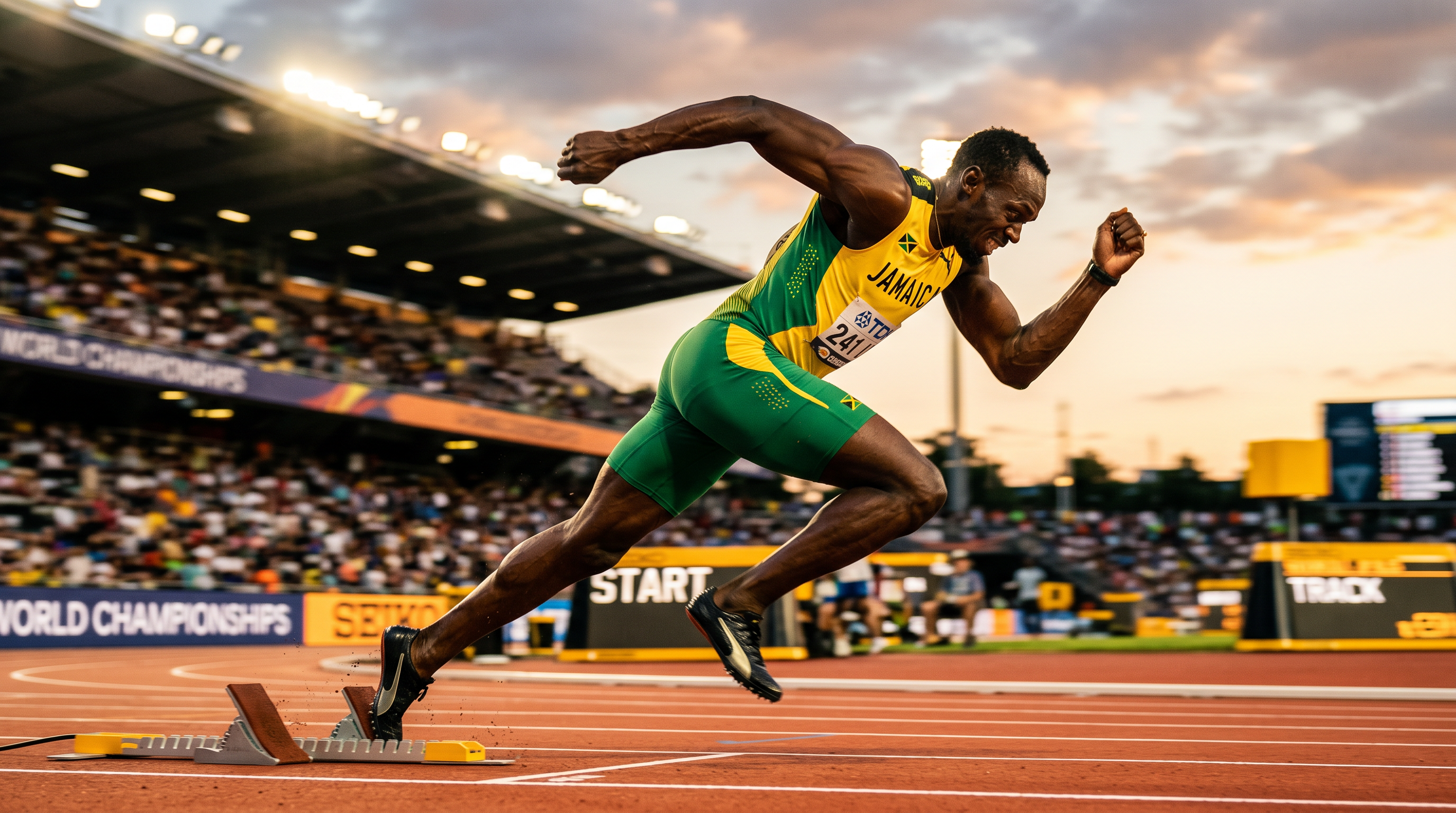 Usain Bolt's Top Speed: Breaking Down the 9.58s 100m World Record with MPH, KPH Conversions & Biomechanics