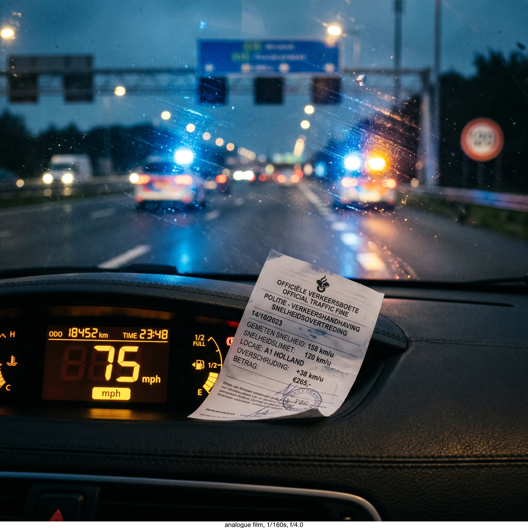 MPH vs KPH Nightmare: How Speed Unit Confusion Leads to Massive Speeding Fines Abroad