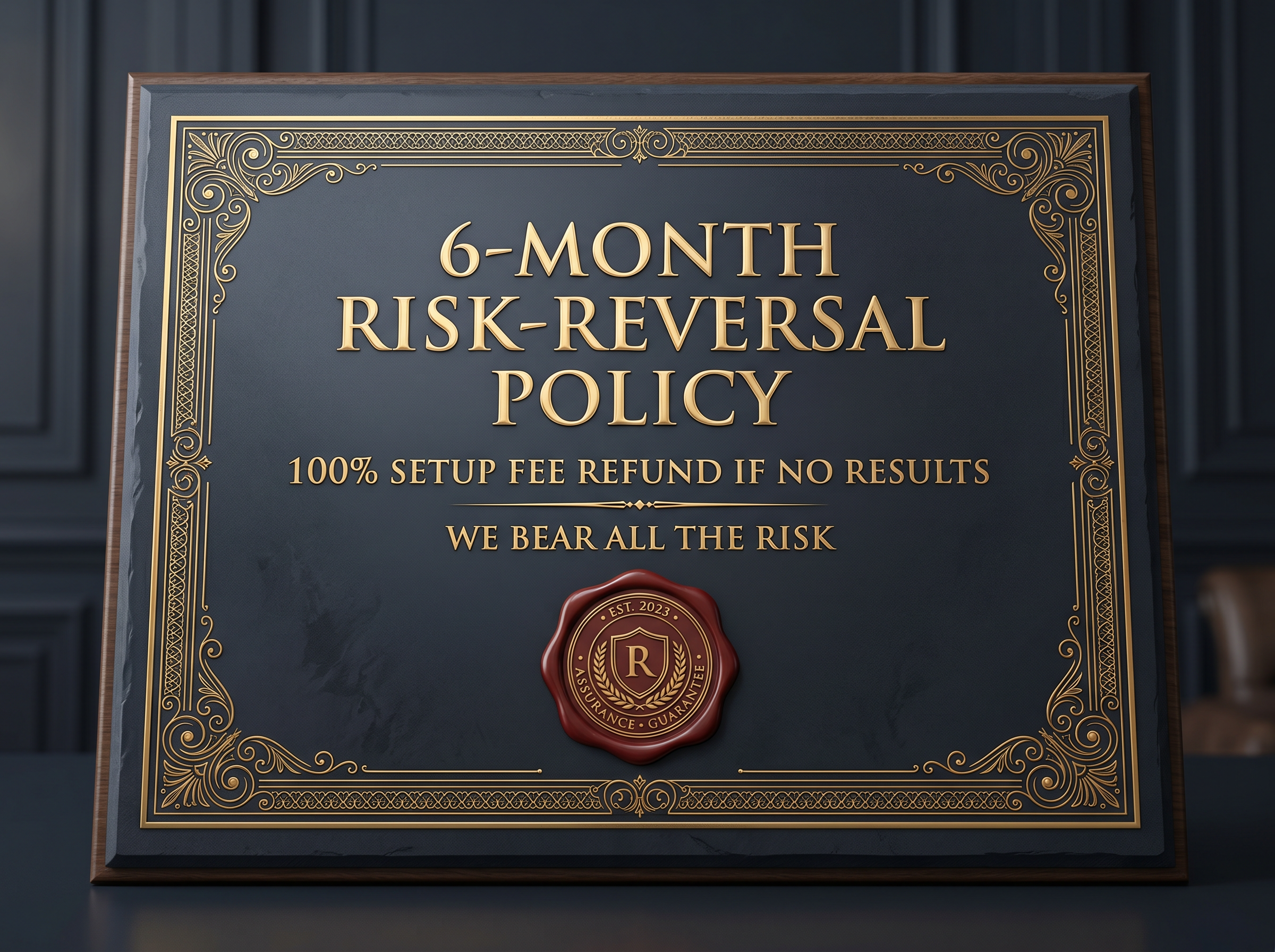 6-Month Risk Reversal Policy Certificate