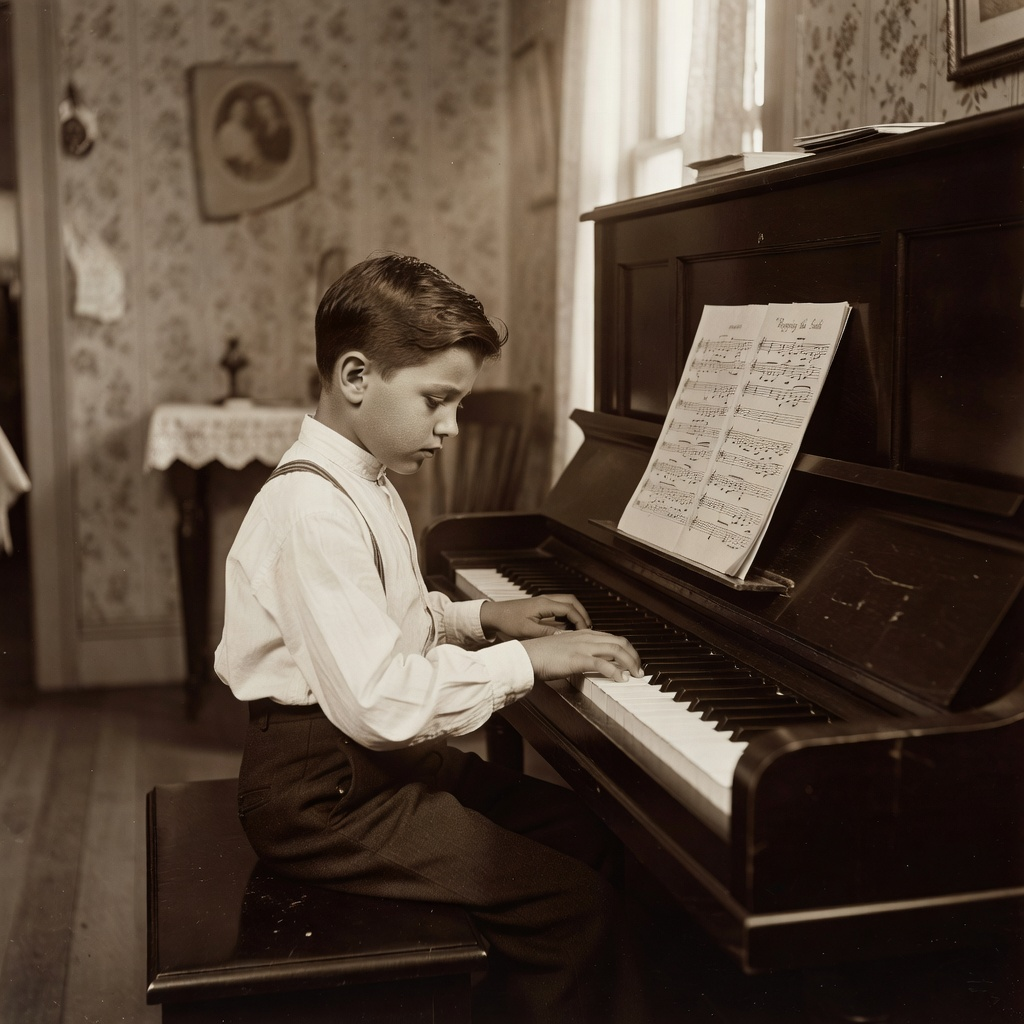 George Gershwin as a kid