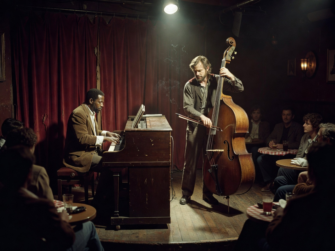 Bill Evans and Marc Johnson