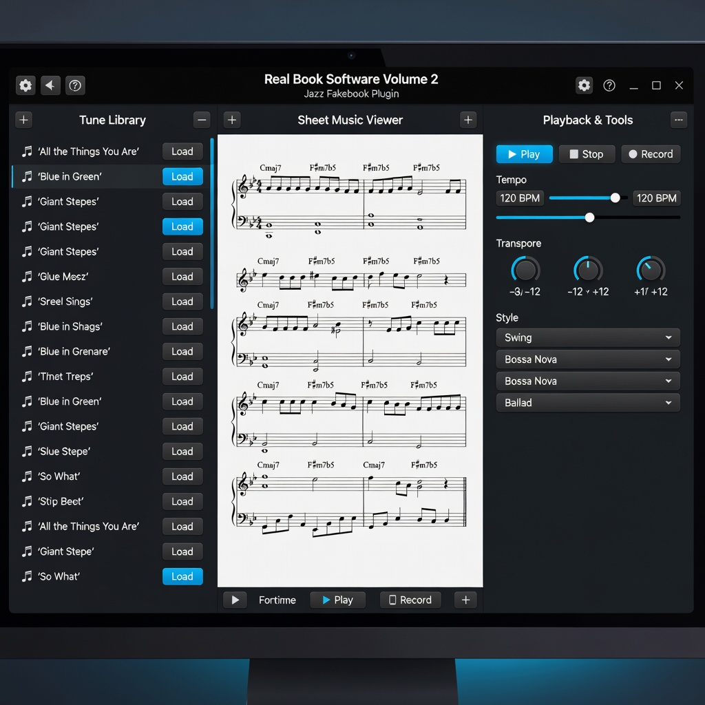 Real Book Software Volume 2 Plugin
