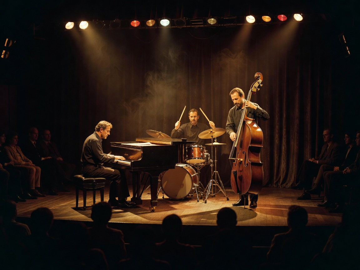 Bill Evans, Eddie Gomez, and Eliot Zigmund trio