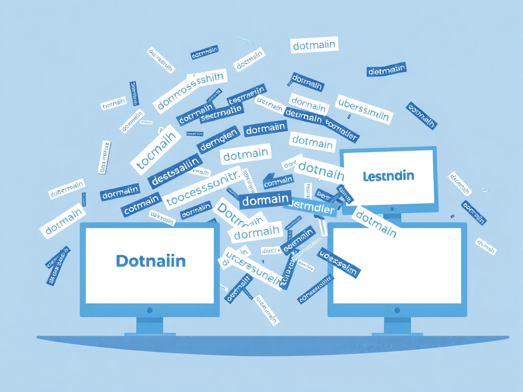 Organized domain management solution illustration