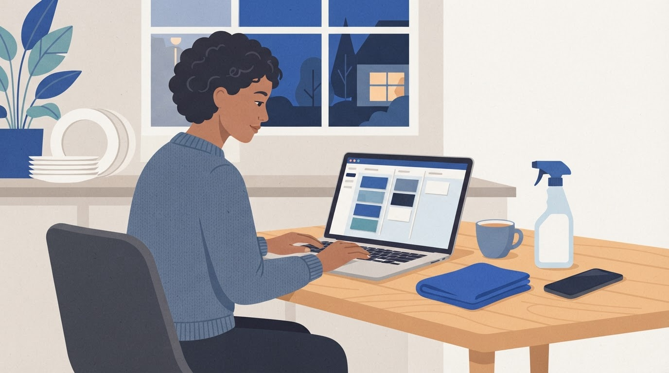 Why Cleaning Businesses Need a Simple Quote Intake Page After Hours.